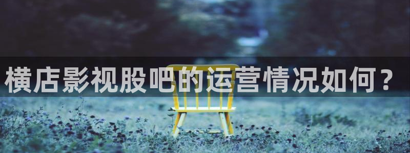 新88影视网：横店影视股吧的运营情况如何？